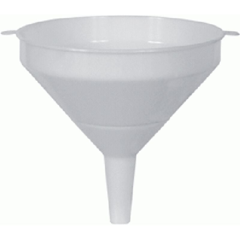 foto del prodotto imbuto in moplen 30 cm con porta filtro senza filtro per vino olio uva mosto imbuti plastica travaso