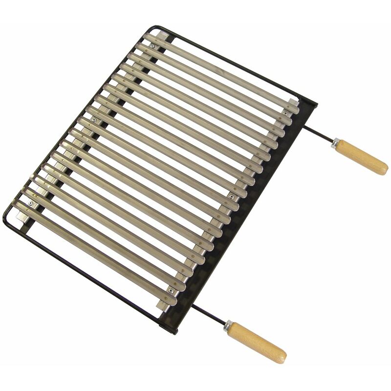 foto del prodotto imex el zorro 71617 griglia per barbecue, in acciaio inossidabile, 68 x 41 cm
