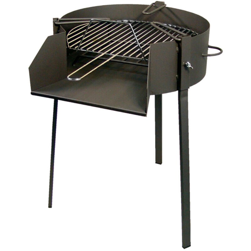 foto del prodotto imex el zorro - barbecue rotondo con supporto per paella 60cm