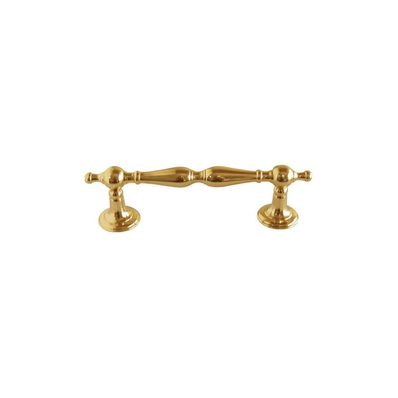 foto del prodotto imex el zorro wolfpack linea profesional b 76013 b 76013 maniglione tornito, in ottone lucido, 300 mm, oro