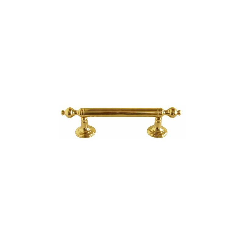 foto del prodotto imex el zorro wolfpack linea profesional b 76019 b 76019 maniglione liscio in ottone lucido, 200 mm