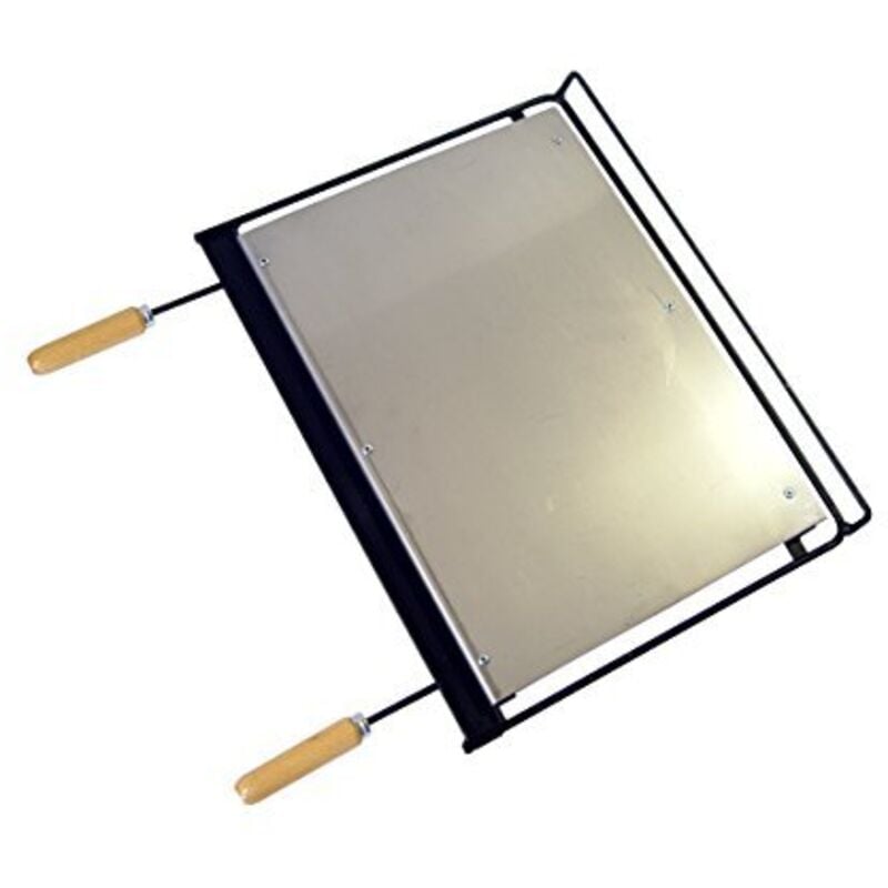 foto del prodotto imex la volpe 71666 ferro barbecue in acciaio inox, 68 x 40 cm, nero