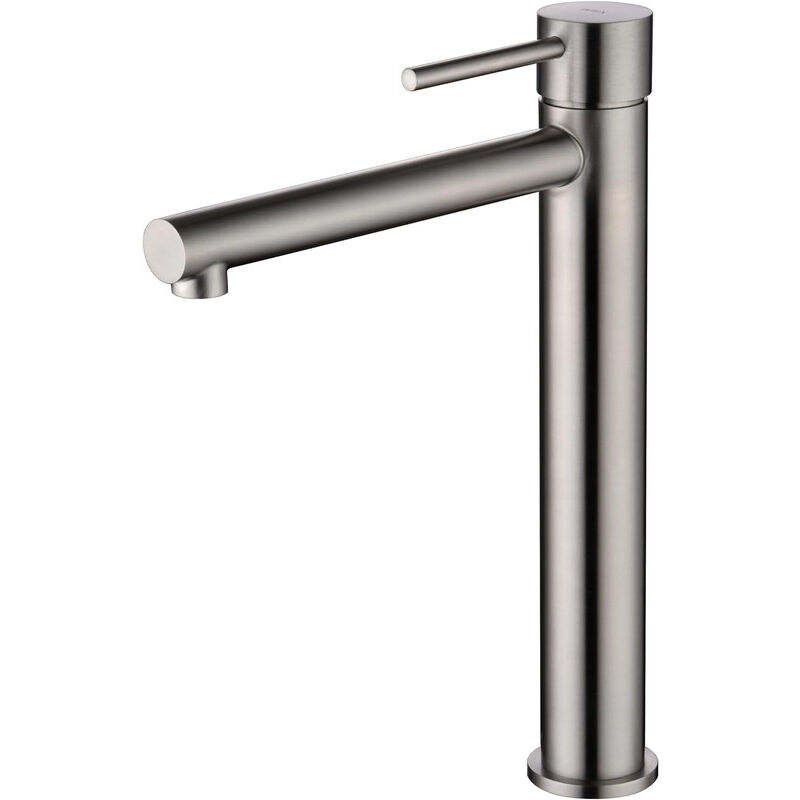 foto del prodotto imex products - rubinetto monocomando per lavabo con bocca alta in acciaio inox s316 - rubinetto da esterno anticorrosione e ad alta resistenza