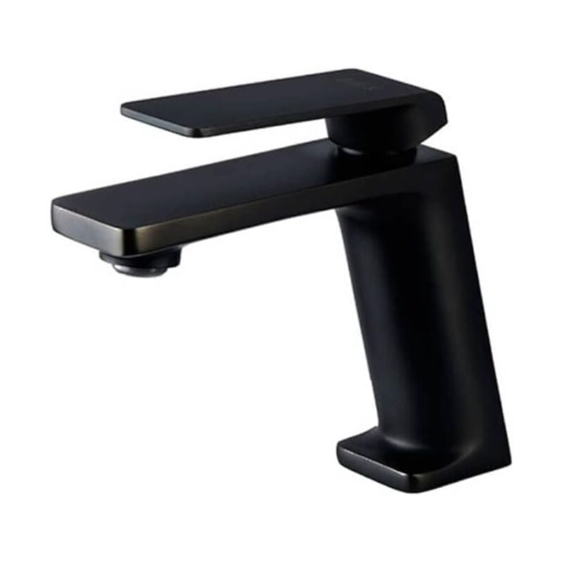 foto del prodotto imex products rubinetto monocomando per lavabo rubinetto da bagno per lavello colore nero opaco