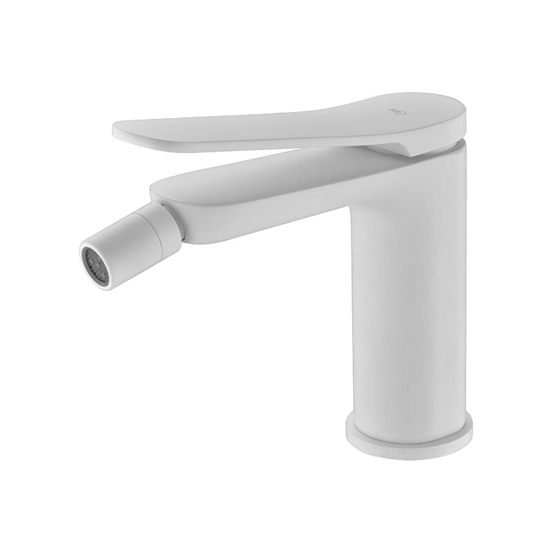 foto del prodotto imex rubinetto bidet monocomando modello danimarca colore bianco finitura opaca 
