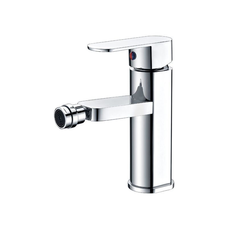 foto del prodotto imex rubinetto del bidet monocomando modello liverpool colore grigio finitura cromata 