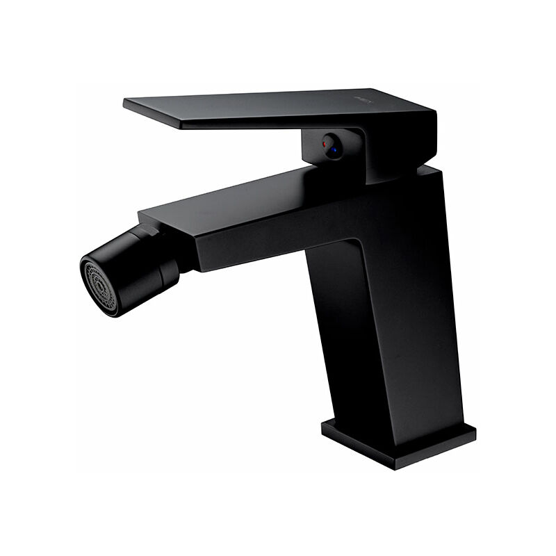 foto del prodotto imex rubinetto per bidet monocomando modello art colore nero finitura opaca 