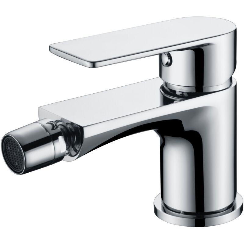 foto del prodotto imex - rubinetto per bidet monocomando modello saona colore grigio finitura cromata