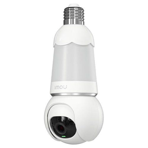 foto del prodotto imou bulb cam with light 2k lampadina telecamera di sicurezza ip esterno 2304 x 1296 pixel soffitto