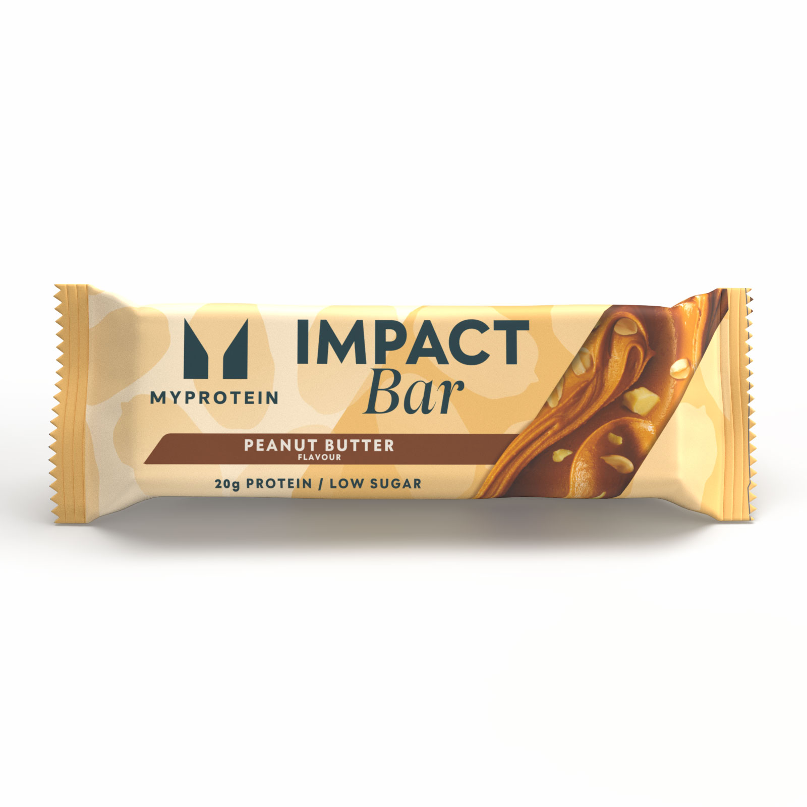 foto del prodotto impact barretta proteica 64g cioccolato bianco e arachidi