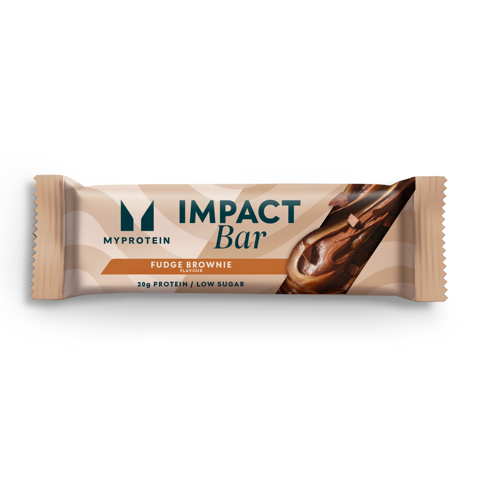 foto del prodotto impact barretta proteica 64g fudge al cioccolato