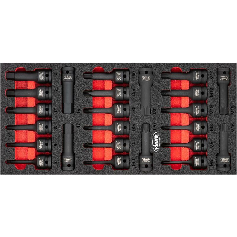 foto del prodotto impact screwdriver socket set v5603 l x w x h 393 mm x 188 mm x 35 mm