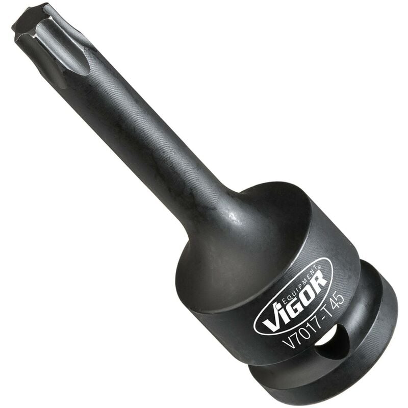 foto del prodotto impact screwdriver socket v7017 t45 attacco quadro, cavo, 1 2 di pollice 12,5 mm profilo interno torx size t45
