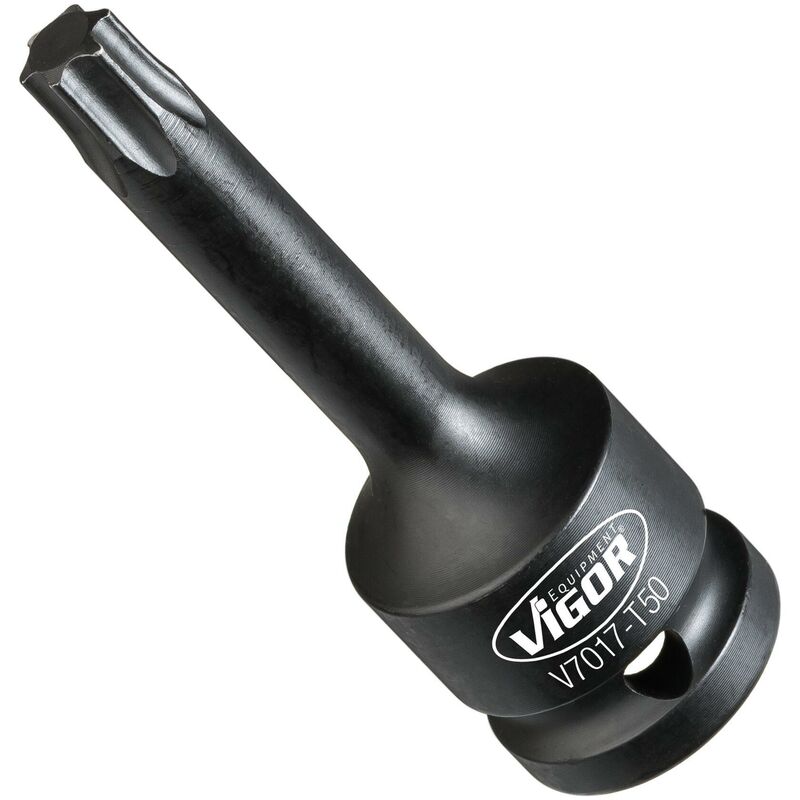 foto del prodotto impact screwdriver socket v7017 t50 attacco quadro, cavo, 1 2 di pollice 12,5 mm profilo interno torx size t50