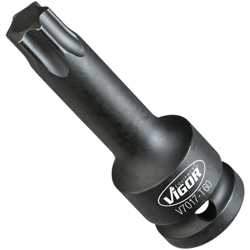 foto del prodotto impact screwdriver socket v7017 t60 attacco quadro, cavo, 1 2 di pollice 12,5 mm profilo interno torx size t60