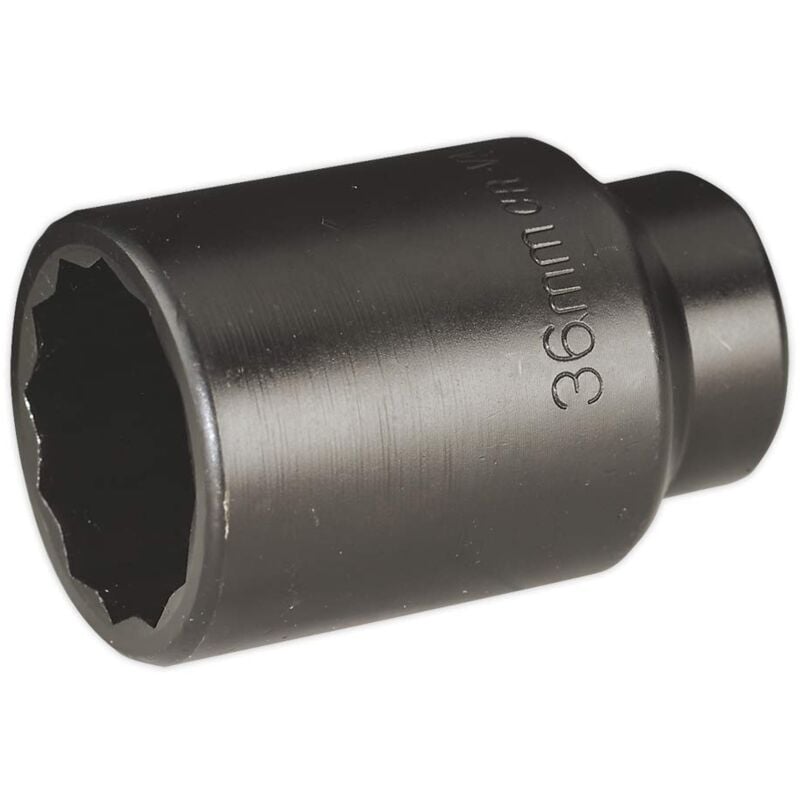 foto del prodotto impact socket 36 millimetri bi hex deep 1 2 sq sealey