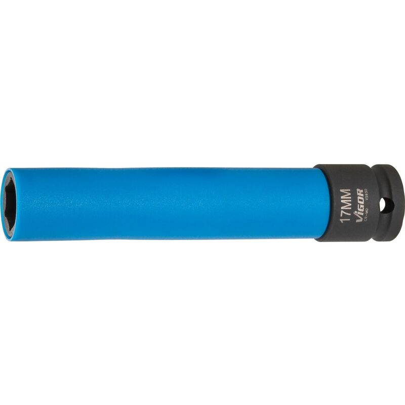 foto del prodotto impact socket size 17 150 mm v5930 attacco quadro, cavo, 1 2 di pollice 12,5 mm profilo esagonale esterno size 17 mm