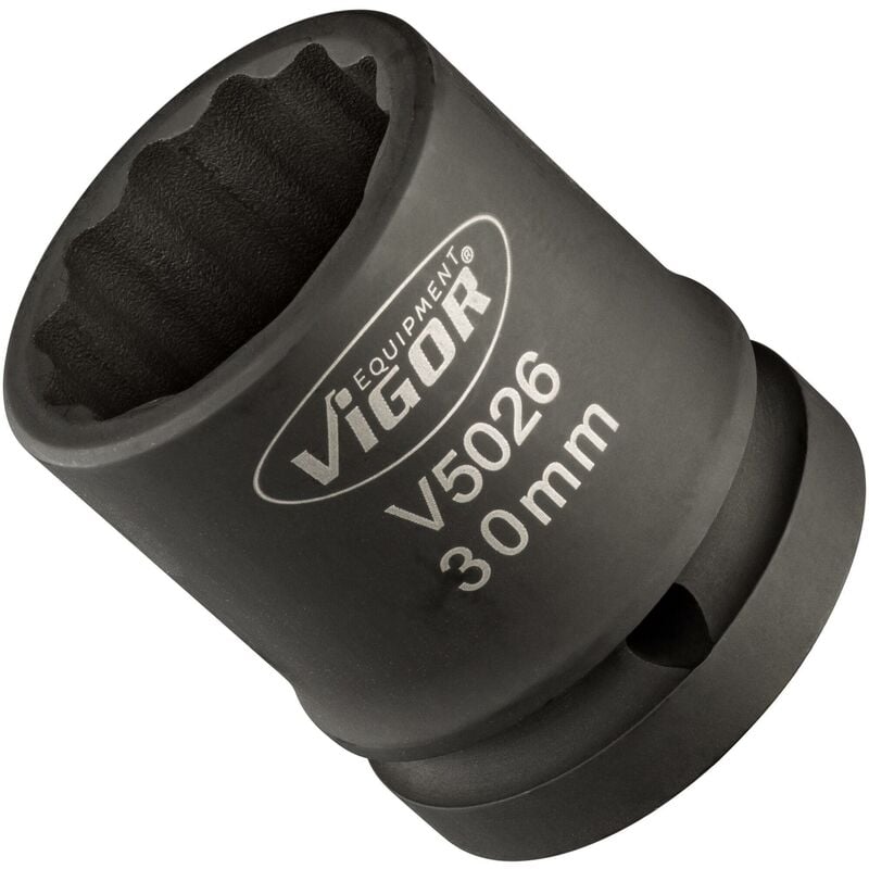 foto del prodotto impact wrench socket v5026 attacco quadro, cavo, 3 4 di pollice 20 mm profilo a doppio esagono esterno size 30 mm