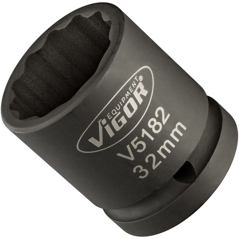 foto del prodotto impact wrench socket v5182 attacco quadro, cavo, 3 4 di pollice 20 mm profilo a doppio esagono esterno size 32 mm