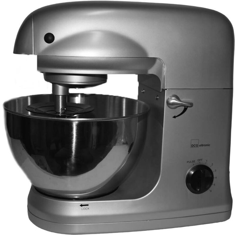 foto del prodotto impastatrice planetaria elettrica professionale robot sbattitore mixer da cucina per alimenti con gancio 1000w 6 velocit 
