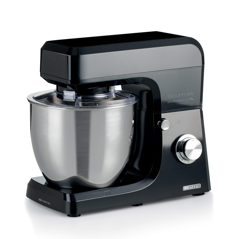 foto del prodotto impastatrice planetaria gourmet professional 7l 1200w 3 accessori nero