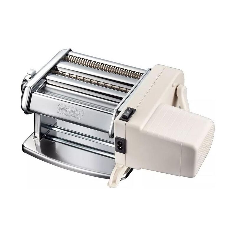 foto del prodotto imperia titania electric macchina per la pasta fresca elettrica sfogliatrice elettrica per lasagne tagliolini fettuccine modello 2024 acciaio