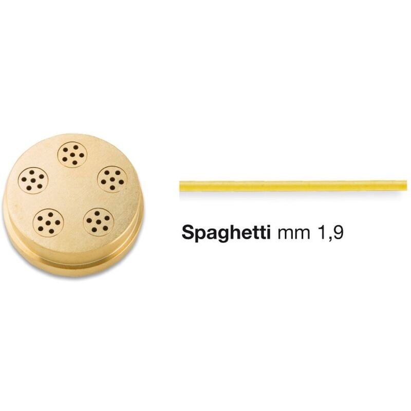 foto del prodotto imperia trafila 283 in bronzo per spaghetti per macchina per la pasta chef in casa
