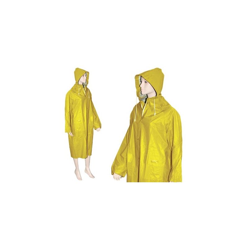 foto del prodotto impermeabile brixo antistrappo in pvc colore giallo taglia l