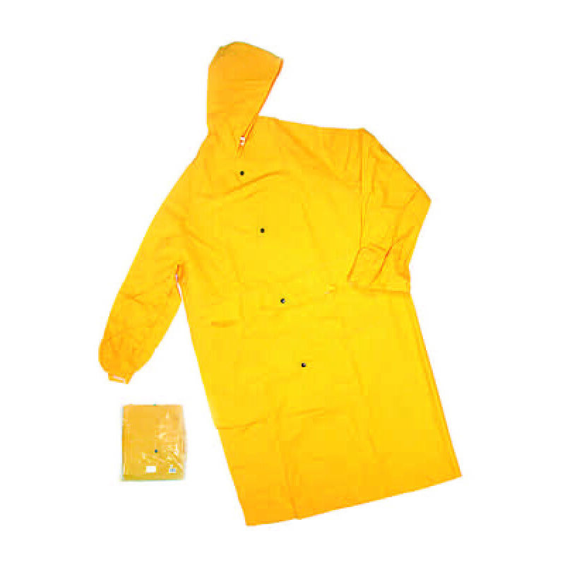 foto del prodotto impermeabile cappotto in pvc bispalmato plp giallo tg. xxl