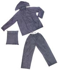 foto del prodotto impermeabile completo nylon nettuno blul