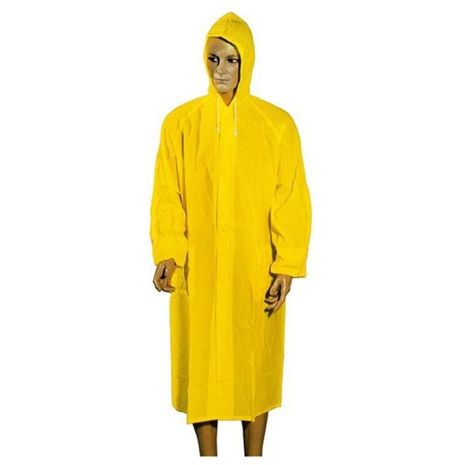 foto del prodotto impermeabili monopezzo 100% pvc giallo taglia l