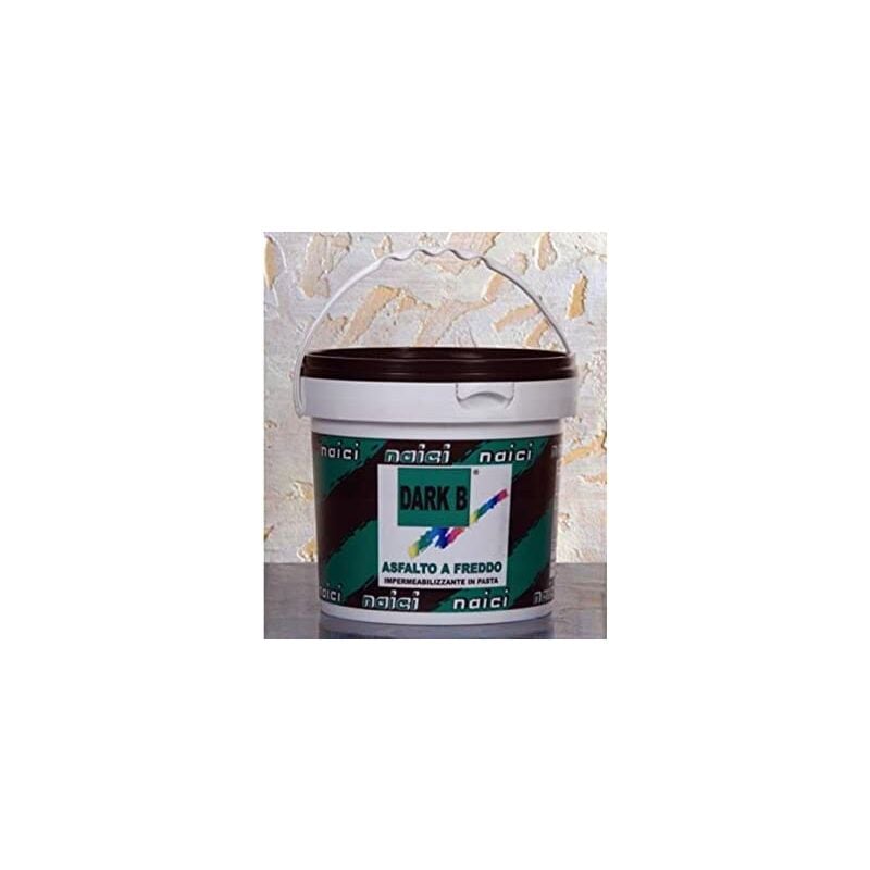foto del prodotto impermeabilizzante a freddo bituminoso in pasta naici dark b 20kg 16914 