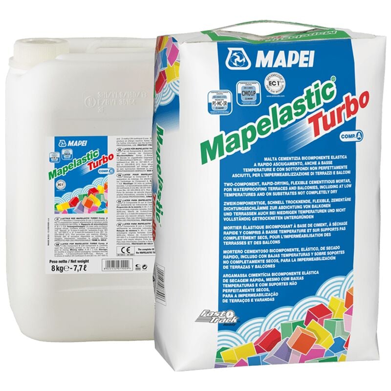 foto del prodotto impermeabilizzante mapei mapelastic turbo kg. 18