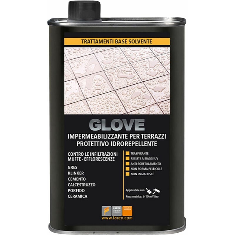 foto del prodotto impermeabilizzante per terrazze glove lt. 1 faren