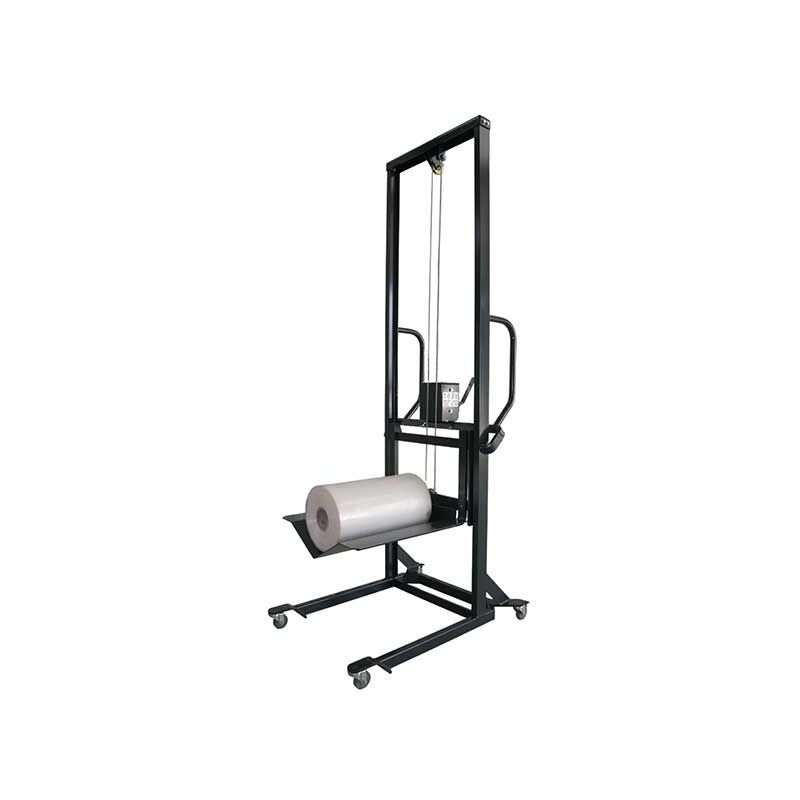 foto del prodotto impilatore manuale con piattaforma longitudinale per bobine sollevamento massimo 1750mm 300195 300201
