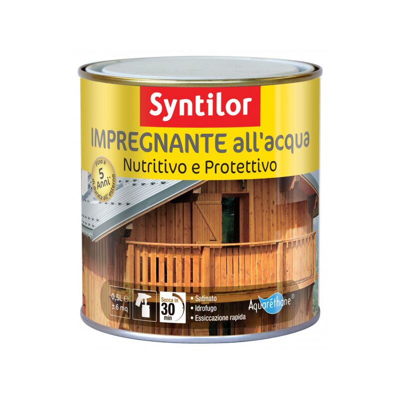 foto del prodotto impregnante acqua 0,5lt bianco