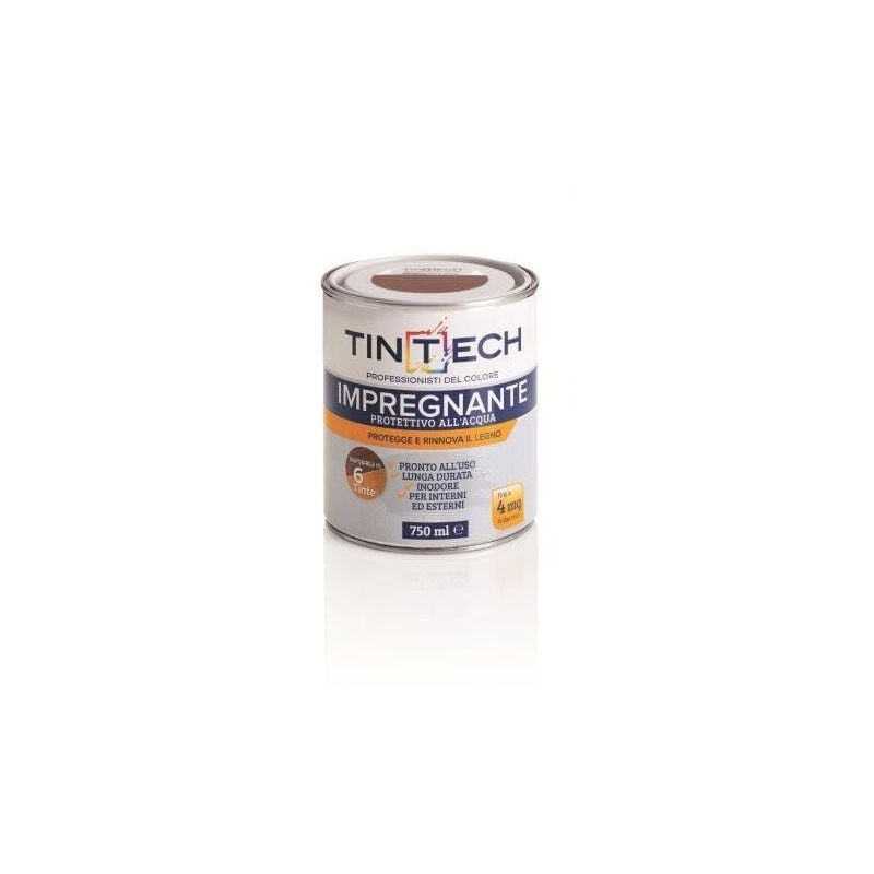 foto del prodotto impregnante all acqua 0,75 incolore tintech