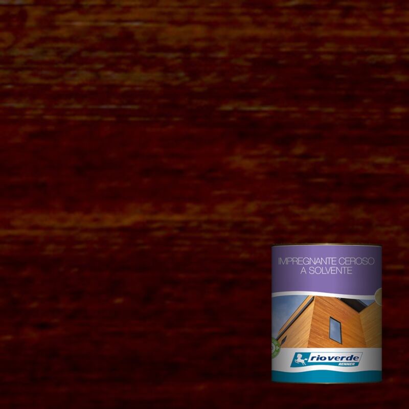 foto del prodotto impregnante ceroso solvente 750ml noce scuro.