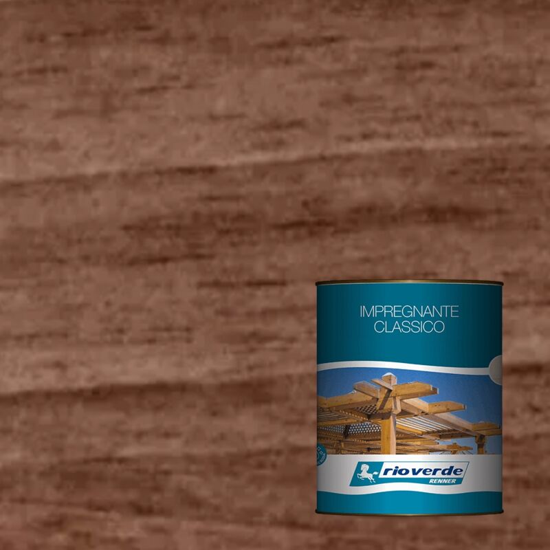 foto del prodotto impregnante clas. acqua 2,5l noce scuro.