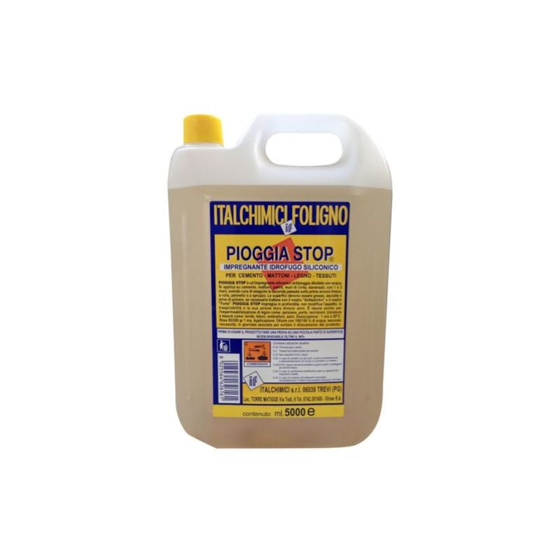 foto del prodotto impregnante idrofugo pioggia stop lt.5