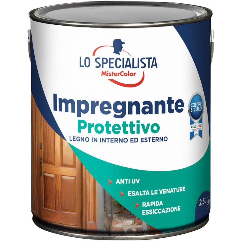 foto del prodotto impregnante incolore 2,5 l lo specialista