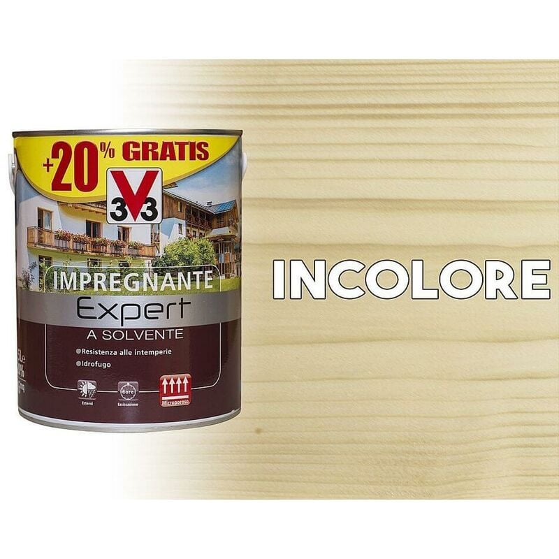foto del prodotto impregnante solvente incolore litri 3