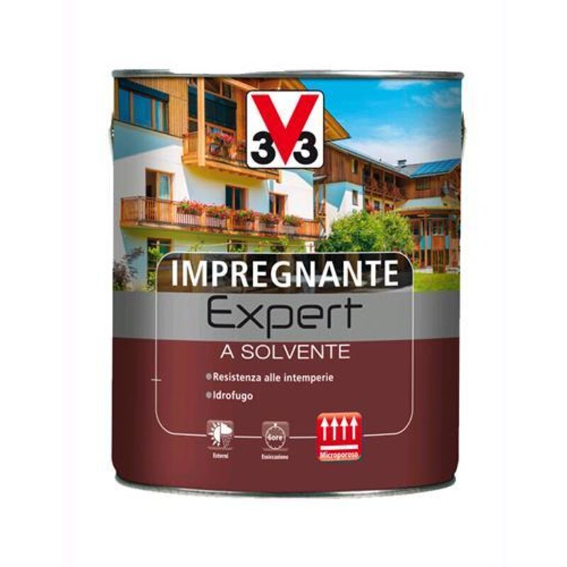 foto del prodotto impregnante v33 solvente lt.0,75 expert noce chiaro