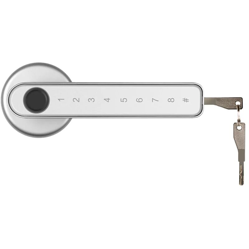 foto del prodotto impronta digitale e password serratura per porta serratura per porta con pomello intelligente serratura per porta sinistra destra serratura per porta