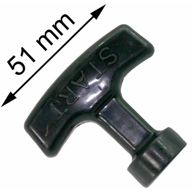 foto del prodotto impugnatura avviamento piccola standard decespugliatore motosega 51 mm 340010