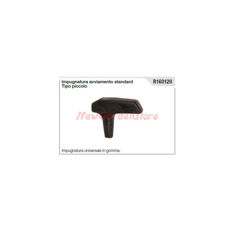 foto del prodotto impugnatura avviamento standard tipo piccolo universale in gomma r160120