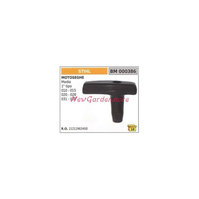 foto del prodotto impugnatura avviamento stihl motore motosega 010 015 020 028 031 032 000386
