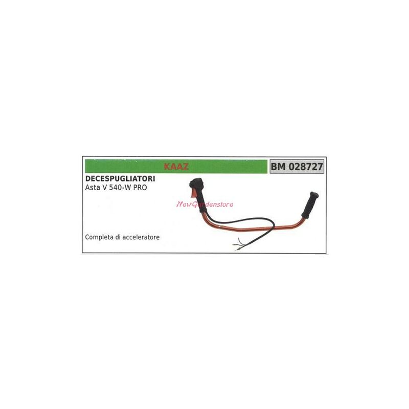 immagine 0 del prodotto impugnatura con acceleratore kaaz decespugliatore 028727