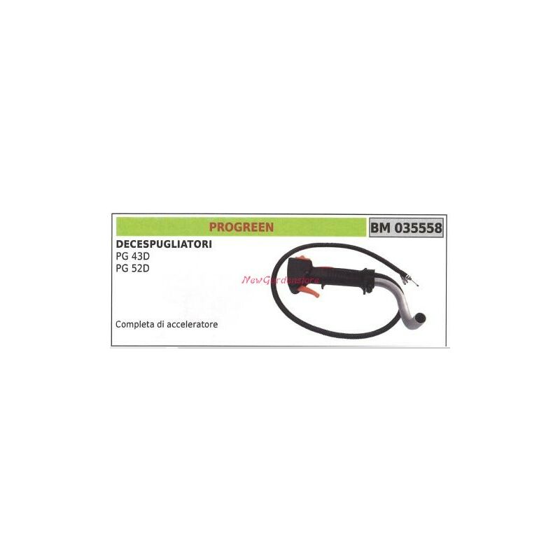 foto del prodotto impugnatura con acceleratore progreen decespugliatore pg 43d 52d 035558