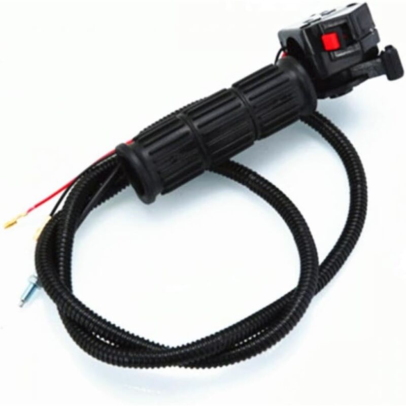 foto del prodotto impugnatura dell acceleratore per gx35, adatta per comando acceleratore 139f e 140f, lunghezza 1260 mm b 